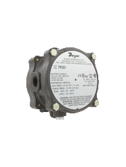 Dwyer 1950-1-2F Differential pressure switch | range .4-1.6" w.c. | approx. deadband @ min. set point 0.15 | approx. deadband @ max. set point 0.20.  | Blackhawk Supply