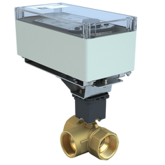 Bray ST2-150-3-29HT/VAMS24-70-A-WS 1.5" | ST2 Threaded Characterized ball valve | 3way | CV 29.2 | Valve actuator | 24 Vac/dc | 70 lb-in | modulating | Spring Return | SW  | Blackhawk Supply