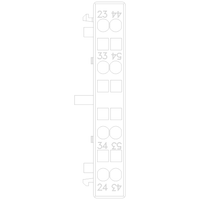 3RH29112DA20 | AUX. SWITCH LATERAL 2NO S00 SPRING | Siemens Electrical