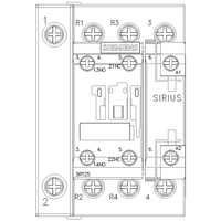 3RT25261AF00 | CONTACTOR S0 25A 110VAC 2NO/2NC SCRW | Siemens Electrical