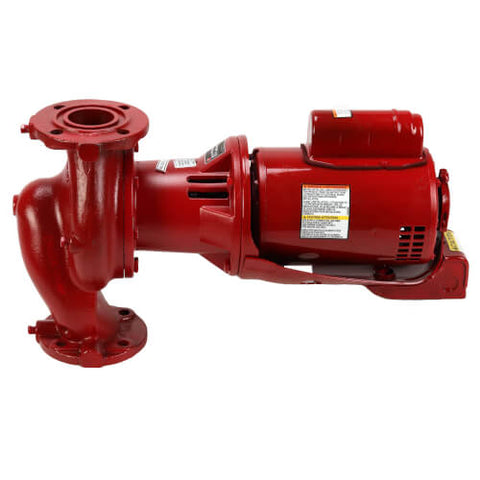 Bell & Gossett 1EF027LF 3/4 HP e611S Series e-60 Bronze Fitted 2" x 5-1/4" In-Line Pump (1 PH, 115/208-230V)  | Blackhawk Supply