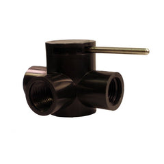 EVSCO 523-PV-1 3/4" PVDF 2 Position/3-Way Elliptic Valve  | Blackhawk Supply