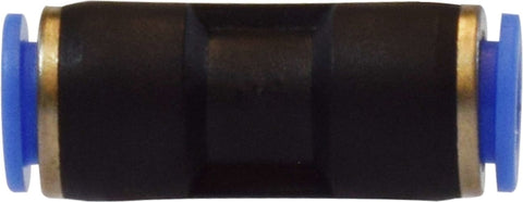 Midland Metal Mfg. 20019C 1/4 PUSH-IN UNION, Brass Fittings, Composite Body Push In Fittings, Union  | Blackhawk Supply