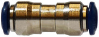 20019N | 1/4 PUSH-IN UNION N-PLTD, Brass Fittings, Nickel Plated Push In Fittings, Union Connector | Midland Metal Mfg.