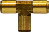 20025 | 1/8 PUSH-IN UNION TEE, Brass Fittings, Brass Push In Fittings, Union Tee | Midland Metal Mfg.