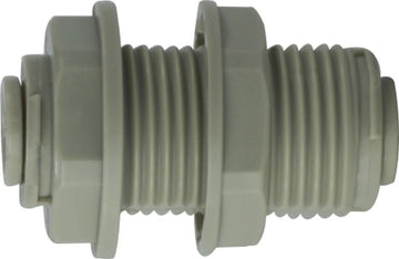 Midland Metal Mfg. 20129P 1/2 PLASTIC P-IN BULKHED UNION  | Blackhawk Supply