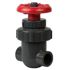 Spears 2014-007 25MM PVC GATE VALVE SOCKET BUNA DIN SOC  | Blackhawk Supply