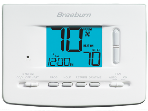 Braeburn 2020 Economy Universal Programmable Thermostat 1H / 1C Pack of 6 | Blackhawk Supply