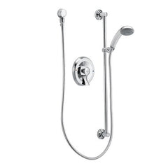 Moen 8346 Handshower System Commercial Posi-Temp with Slide Bar 1 Lever Chrome ADA Metal 2.5 Gallons per Minute  | Blackhawk Supply