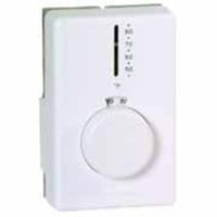T4398B1029/U | Thermostat T4398B Non-Programmable Electric Heat with Thermometer Pos Off Switch DPST 120/208/240/277 Volt 1 Heat White 50-80 Degrees Fahrenheit | HONEYWELL HOME