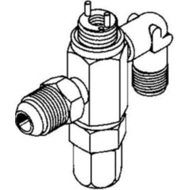 Sporlan 168000 Valve Body Q Internal Equalizer 3/8 x 1/2 Inch SAE 168000  | Blackhawk Supply