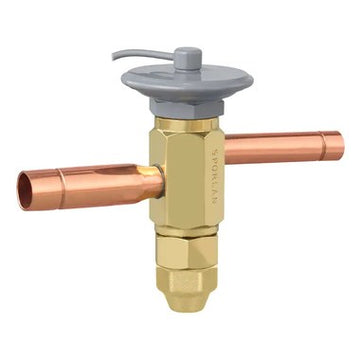 Sporlan 168150 Valve Body EQE External Equalizer 3/8 x 1/2 x 1/4 Inch ODF 168150  | Blackhawk Supply
