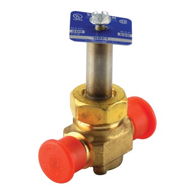 Sporlan 3249-00 Solenoid Valve B6 Pilot Operated 3/8 Inch SAE Normally Closed 3249-00  | Blackhawk Supply