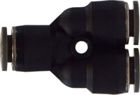 20555C | 3/8 PUSH-IN Y ADAPTER, Brass Fittings, Composite Body Push In Fittings, Union Y Connector | Midland Metal Mfg.