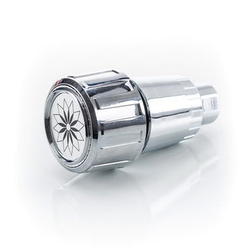 Pasco 1167 Showerhead Sure Flow Adjustable Chrome 2.5 Gallons per Minute Easily Adjusts From Fine to Peppery Spray  | Blackhawk Supply