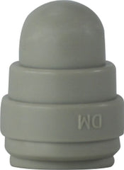 Midland Metal Mfg. 20925P 1/4 TUBE END STOP, Plastic Fittings, Plastic Push In, Tube End Stop  | Blackhawk Supply