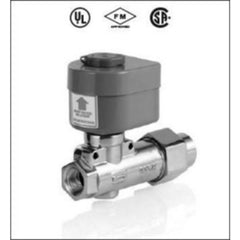 ASCO 8266D069V Solenoid Valve 8266 2-Way Brass 1/2 Inch NPT Normally Closed 120 Alternating Current FKM  | Blackhawk Supply