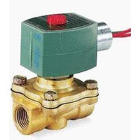 8210G033-24 | Solenoid Valve 8210 2-Way Brass 3/8 Inch NPT Normally Open 24 Direct Current NBR | ASCO