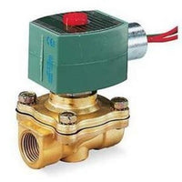 8210G094N | Solenoid Valve 8210 2-Way Brass 1/2 Inch NPT Normally Closed 120 Alternating Current NBR | ASCO
