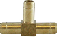 Midland Metal Mfg. 21151 1/4 SB UNION TEE, Brass Fittings, Single and Double Barb, Union Tee   | Blackhawk Supply