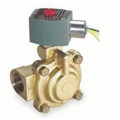 ASCO 8221G013 Solenoid Valve 8221 2-Way Brass 2 Inch NPT Normally Closed 120 Alternating Current NBR  | Blackhawk Supply