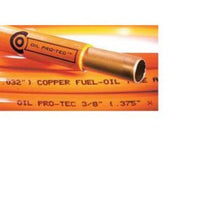 12X100CTD | Coil Tubing Oil Pro-Tec Polyethylene Coated Copper 1/2 Inch x 100 Foot Orange | Kamco