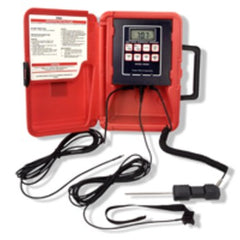 Cooper Instrument SH66A-E Meter Multiple Temperature with Probes 9V Alkaline NIST CE WEE RoHS LCD with Backlight  | Blackhawk Supply