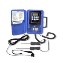 Cooper Instrument SRH77-A Meter Multiple Temperature and Humidity with Probes 9V Alkaline NIST CE WEE RoHS LCD with Backlight  | Blackhawk Supply