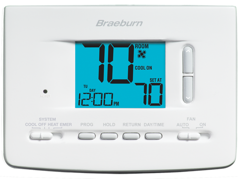 VT7652B5031 | Thermostat | Roof | 2 Heat Cntct | 2 Cool Cntct | Programmable | Viconics