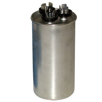 12266 | Run Capacitor 120 Dual Section Round 35/5 Microfarad 370 Volt Aluminum Case | Mars Controls