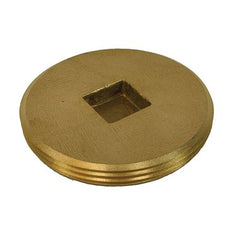 Matco-Norca CPC-400 Cleanout Plug Countersunk Square Head 4 Inch Brass  | Blackhawk Supply