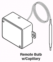 2252-151 | Pneunatic Temperature Transmitters - Duct/Outdoor Air, Range: -25 to 125 F, Remote Bulb, 1/4 x 4 in. long (6 x 102 mm) with 36 in. (0.91 m) capillary | Schneider Electric