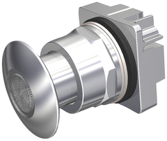 Siemens Electrical 52PP2XA OPER | PUSH-PULL | 2POS | MTD | CHR-CLR  | Blackhawk Supply