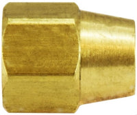 24003 | 1/4 LONG COMPRESSION NUT, Brass Fittings, Compression, Long Nut Compression | Midland Metal Mfg.