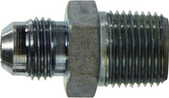 Midland Metal Mfg. 2404108 7/8-14X1/2(M JIC X M NPT ST CONN), Hydraulic, Straights Steel 37 Degree JIC Flare, JIC Male Connector  | Blackhawk Supply