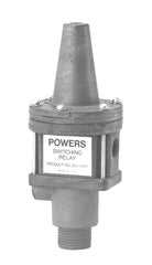 Siemens 243-0001 Switching Relay, Pneumatic 3-Way, Adj Changeover, 1/8" NPT Thread Ports, 9PSI  | Blackhawk Supply