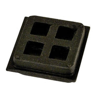 52115 | Anti-Vibration Pad ISO Rubber 2x2x3/4 Inch for Mechanical/Electrical Machines | Mars Controls