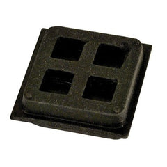 Mars Controls 52115 Anti-Vibration Pad ISO Rubber 2x2x3/4 Inch for Mechanical/Electrical Machines  | Blackhawk Supply