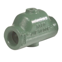 432 | Air Scoop 1 Piece 1-1/4 Inch Cast Iron 1/2 Inch NPT Tank and 1/8 Inch Vent Connection for Hydronic Heating and Cooling Systems | TACO