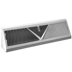 Hart & Cooley 407-18W Return Air Grille 407 Baseboard White 18 Inch  | Blackhawk Supply