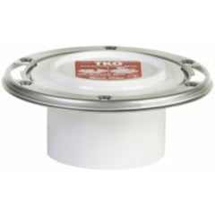 Sioux Chief 884-PTM Closet Flange TKO 884 with Stainless Steel Ring 3 x 4 Inch PVC  | Blackhawk Supply