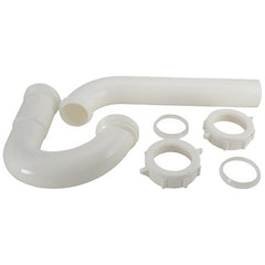Dearborn Plastic P9701BG P-Trap 1-1/4 Inch White  | Blackhawk Supply