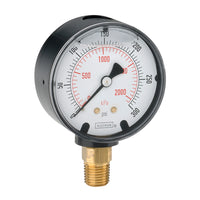 25-900-3000-psi/kPa | Pressure Gauge | NOSHOK