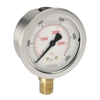 25-901-5000-psi/bar | Pressure Gauge | NOSHOK
