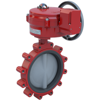 3LSE-12S2C/70-24-0501SVH-BBU | Butterfly Valve | 2 Way | 12 Inch | Stainless Disc | 175 PSI | 24 VAC/30 VDC Actuator With Heater And Return To Closed Battery Backup Failsafe | Modulating Control | Bray