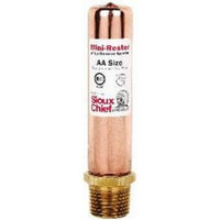 39177 | Hammer Arrestor Mini-Rester Water Straight 1/2 Inch MIP Thread 660-G2 Copper | Oatey