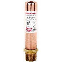 Oatey 39177 Hammer Arrestor Mini-Rester Water Straight 1/2 Inch MIP Thread 660-G2 Copper  | Blackhawk Supply