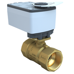 Bray ST2-125-2-29C/VAMS24-27 1.25" | ST2 Threaded Characterized ball valve | 2way | CV 29.2 | Normally Closed | Valve actuator | 24 Vac/dc | 27 lb-in | modulating | Spring Return  | Blackhawk Supply