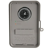 DTAV40 | Timer Defrost 120-240V 40A 2HP 15-Minute Intervals LED | Grasslin Controls Clock Timers