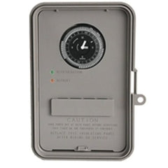 Grasslin Controls Clock Timers DTAV40 Timer Defrost 120-240V 40A 2HP 15-Minute Intervals LED  | Blackhawk Supply